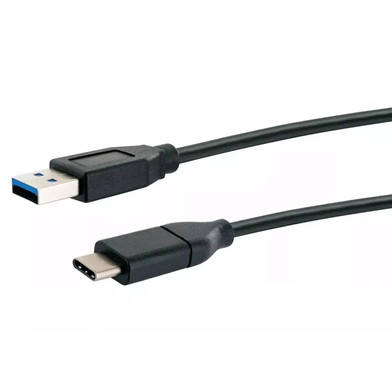 USB kábel Schwaiger LK 050 C USB 3.2 Gen 2 0,5 m USB A USB C čierny