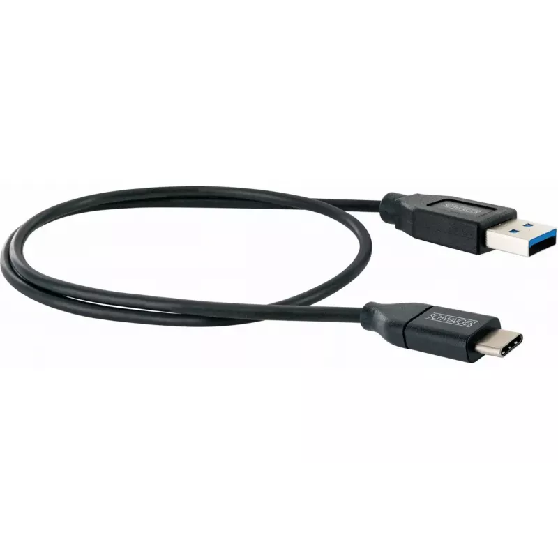 USB kábel Schwaiger LK 050 C USB 3.2 Gen 2 0,5 m USB A USB C čierny
