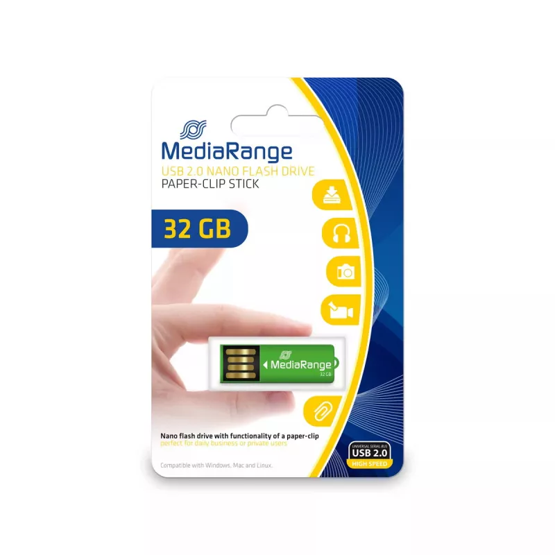 USB kľúč MediaRange 32 GB USB Type-A 2.0 MR977
