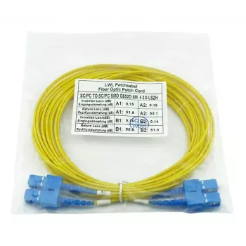 BlueOptics CAB-SMF-SC-SC-5-BO InfiniBand optický kábel 5 m SC SC