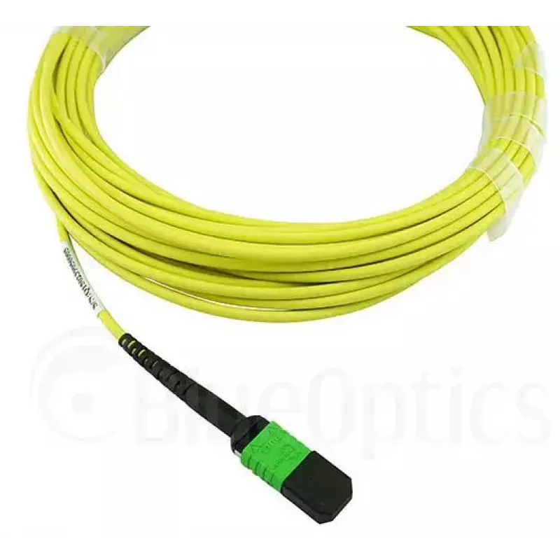 Optický kábel MPO 4x LC BlueOptics CBL-MPO12-4LC-SMF-10M 10m G.657.A1