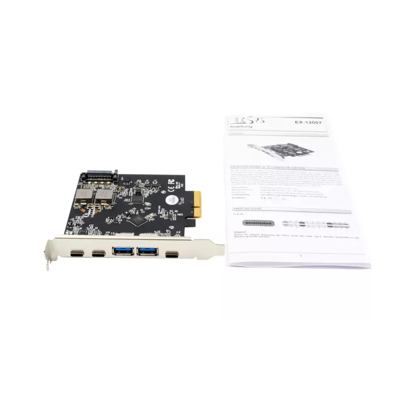 Rozširujúca karta EXSYS EX-12007 interná USB 3.2 Gen 2