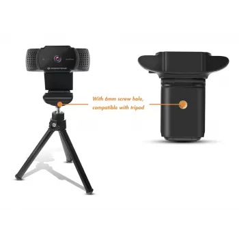 Conceptronic AMDIS 2K Super HD webkamera s automatickým zaostrovaním a mikrofónom
