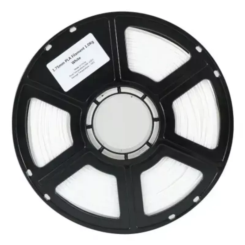 FlashForge HS PLA filament 1,75 mm, biely, 1 kg