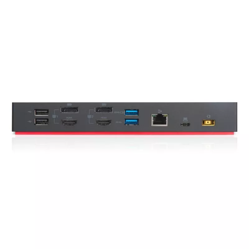 Lenovo 40AF0135IT dokovacia stanica/port replikátor pre notebook káblová USB 3.2 Gen 2 (3.1 Gen 2) Type-C čierna