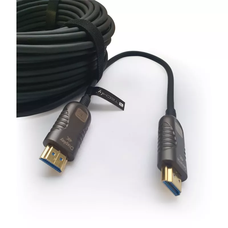 Techly ICOC HDMI-HY2-050 HDMI kábel 50 m HDMI Type-A (štandard) čierny