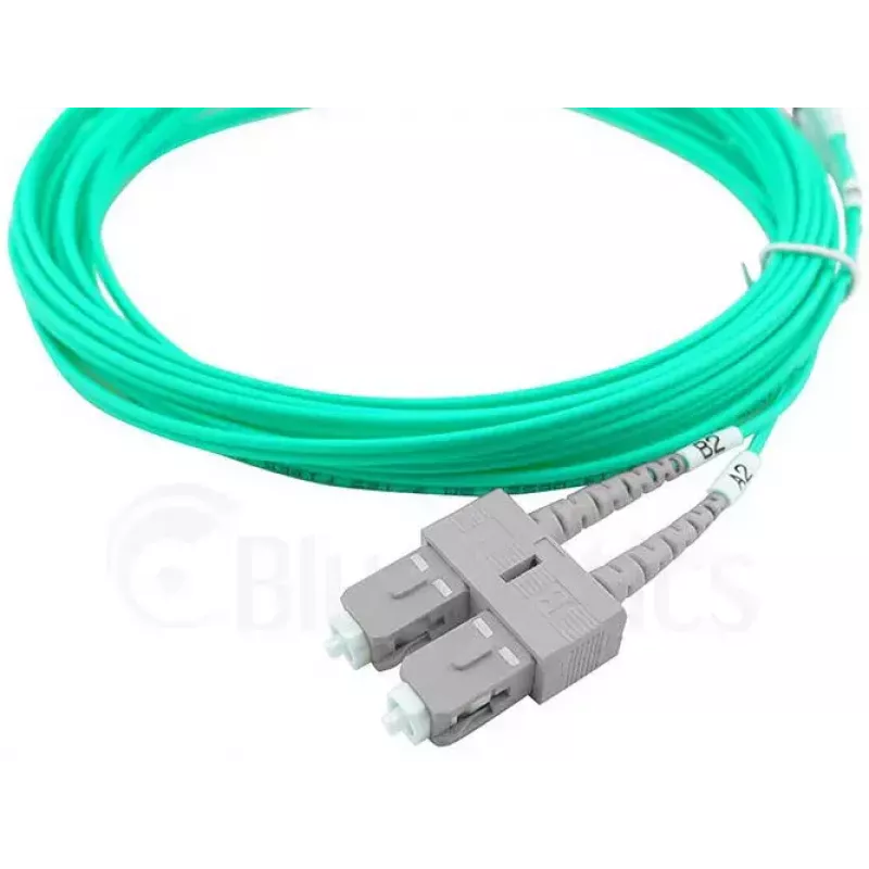 Optický kábel BlueOptics SFP3233EU0.5MK SC ST OM3 0,5 m aqua