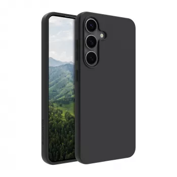 Zadný kryt dbramante1928 Nuuk pre Samsung Galaxy S25+ — plast, čierny