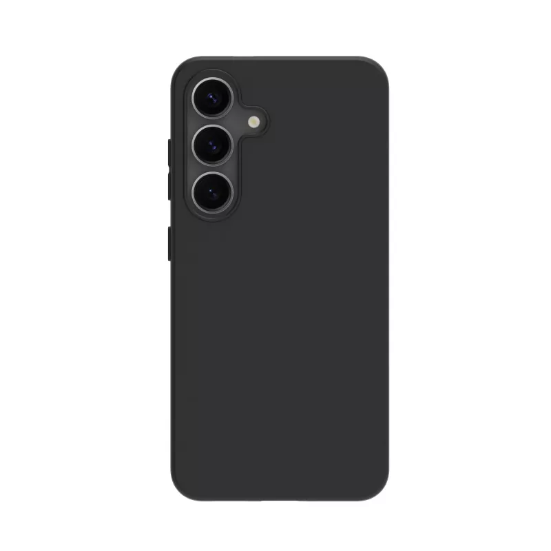 Zadný kryt dbramante1928 Nuuk pre Samsung Galaxy S25+ — plast, čierny