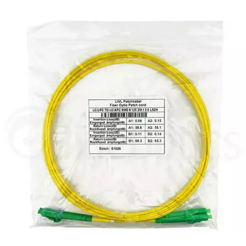 BlueOptics SFP3131BU1MM InfiniBand vláknový kábel 1 m LC žltý