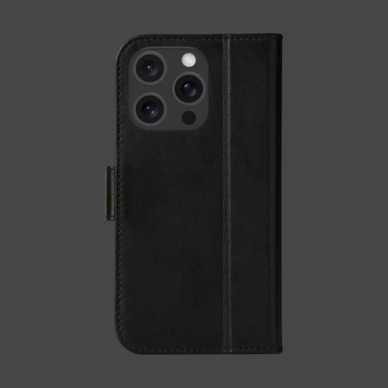 Folio puzdro dbramante1928 iPhone 16 Pro čierne 3 priehradky na karty