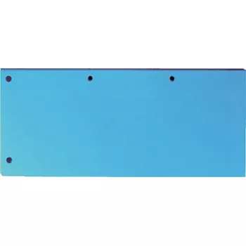 Elba Duo oddeľovacie prúžky, 240 x 105 mm, 160 g/m², modrá, 60 kusov