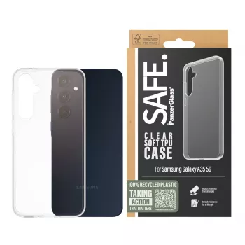 PanzerGlass SAFE. by ® TPU puzdro Samsung Galaxy A35 5G | transparentné
