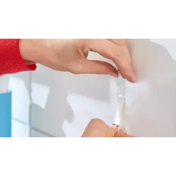 Vešiak na uteráky TESA Powerstrips Indoor 58272-00000-00 biela