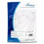 Prepojovací kábel MediaRange MRCS162 1,5 m biely