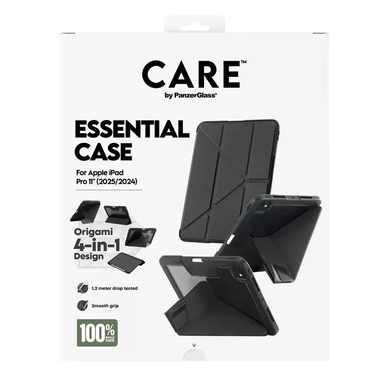 Puzdro PanzerGlass CARE by ® TPU Essential Case čierne iPad Pro 11