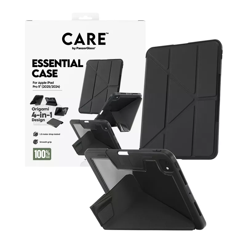 Puzdro PanzerGlass CARE by ® TPU Essential Case čierne iPad Pro 11