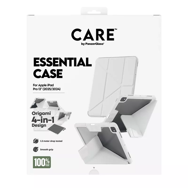 Ochranné puzdro tabletu z TPU PanzerGlass CR65914 sivé pre iPad Pro 13 inch