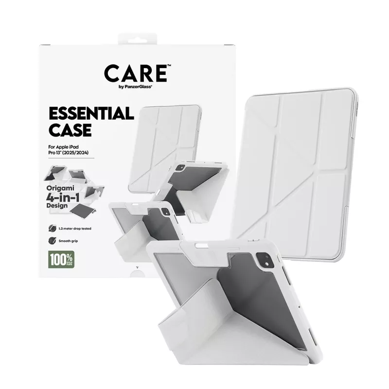Ochranné puzdro tabletu z TPU PanzerGlass CR65914 sivé pre iPad Pro 13 inch