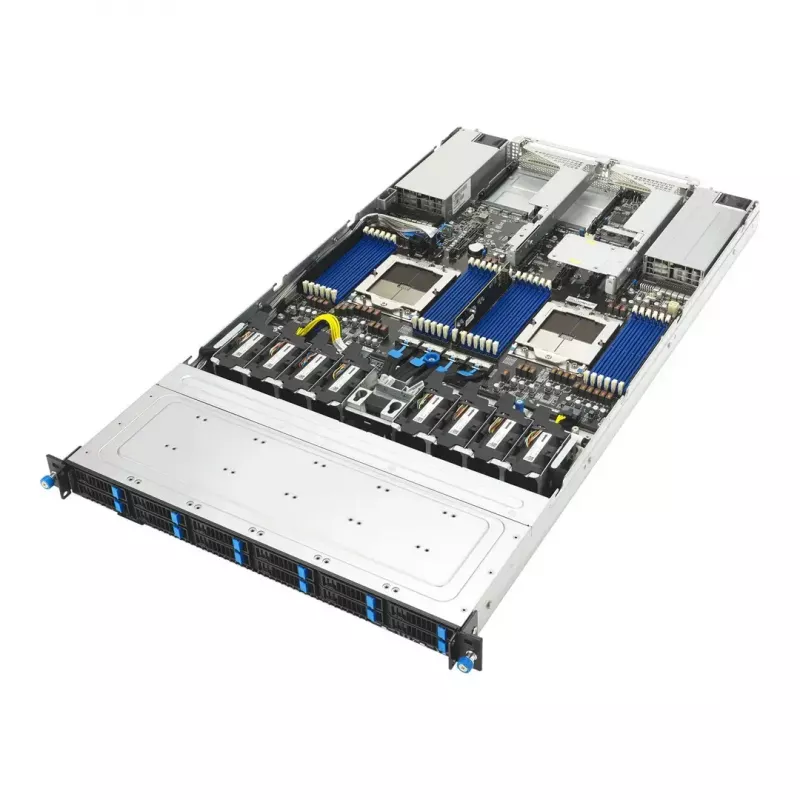 ASUS RS700A-E13-RS12U LGA 6096P rack (1U) čierny, strieborný