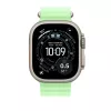 Remienok Apple Natural Titanium Finish MGCG4ZM/A zelený fluorelastomer 49 mm