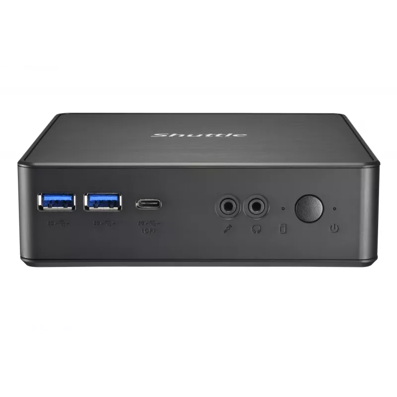 Shuttle Nano PC NC4010BAV2, Intel Celeron 7305, 8GB DDR4, 128GB M.2, 1x HDMI, 1x DP, 7x USB, 1x LAN, vrátane VESA a stojan