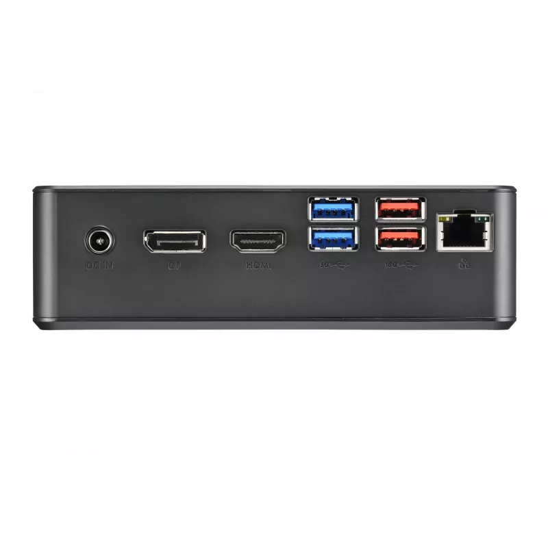 Shuttle Nano PC NC4010BAV2, Intel Celeron 7305, 8GB DDR4, 128GB M.2, 1x HDMI, 1x DP, 7x USB, 1x LAN, vrátane VESA a stojan