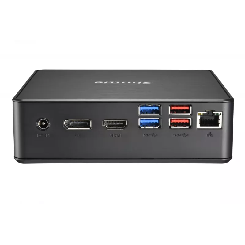 Shuttle Nano PC NC4010BAV2, Intel Celeron 7305, 8GB DDR4, 128GB M.2, 1x HDMI, 1x DP, 7x USB, 1x LAN, vrátane VESA a stojan