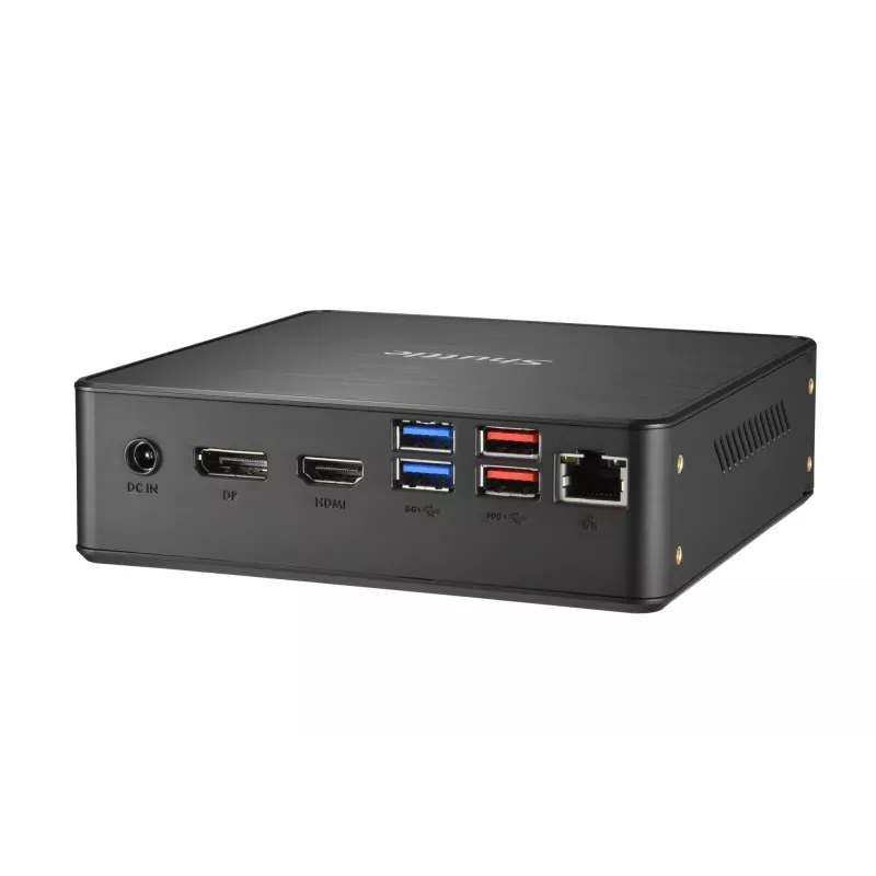 Shuttle Nano PC NC4010BAV2, Intel Celeron 7305, 8GB DDR4, 128GB M.2, 1x HDMI, 1x DP, 7x USB, 1x LAN, vrátane VESA a stojan
