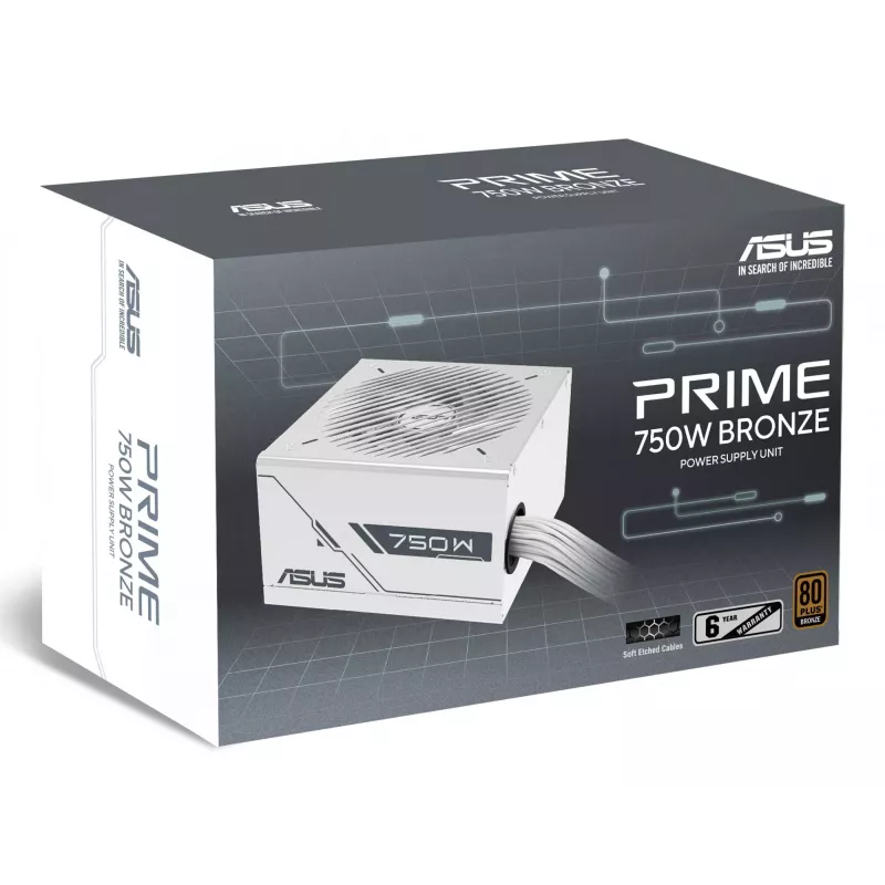ASUS Prime 750W Bronze White Edition napájací zdroj 20+4-Pin ATX ATX