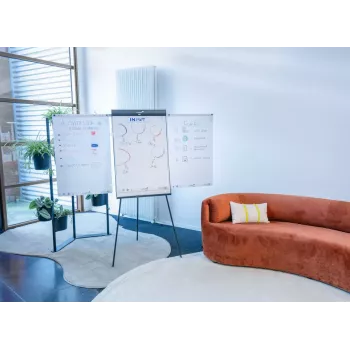 Legamaster SKETCH PRO stojan na flipchart oceľ 680mm šírka 1050mm výška