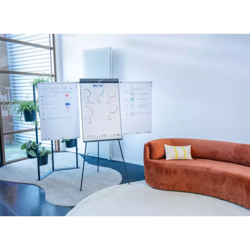 Legamaster SKETCH PRO stojan na flipchart oceľ 680mm šírka 1050mm výška