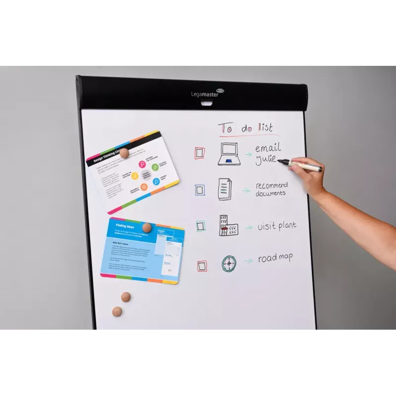 Legamaster SKETCH PRO stojan na flipchart oceľ 680mm šírka 1050mm výška