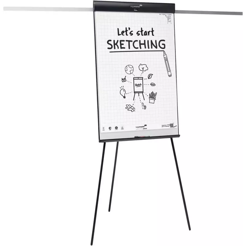 Legamaster SKETCH PRO stojan na flipchart oceľ 680mm šírka 1050mm výška