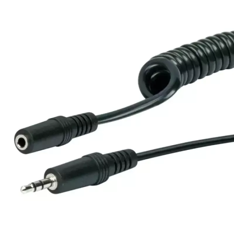 Audio kábel Schwaiger KHA4035 3m 3,5mm konektor samica na samica čierny