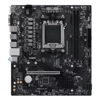 Základná doska MSI PRO A620AM-B EVO ATX — AMD A620A, socket AM5, DDR5 2× DIMM až do 128 GB, 5 Gb Ethernet, M.2 a SATA III, HDMI 2.1