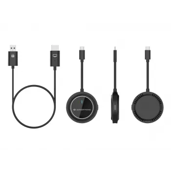 Conceptronic ATHERIC01B bezdrôtová sada USB-C na HDMI displej 1080P