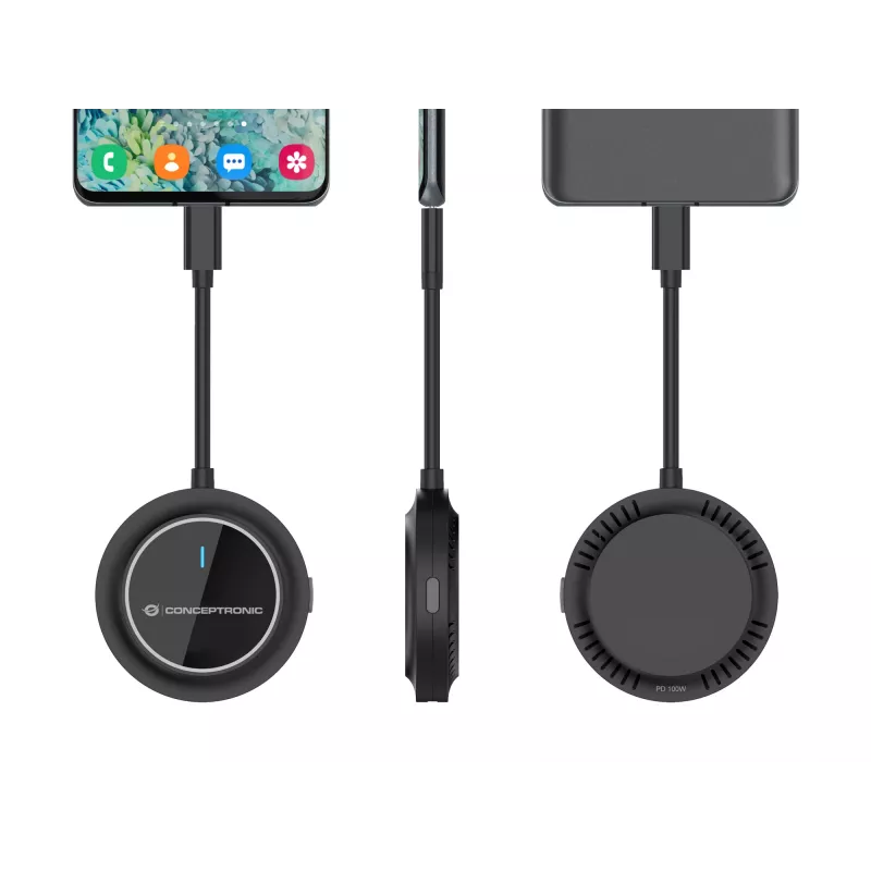 Conceptronic ATHERIC01B bezdrôtová sada USB-C na HDMI displej 1080P