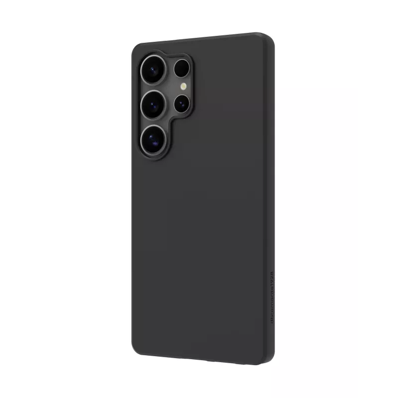 Zadné krytie dbramante1928 Nuuk pre Samsung Galaxy S25 Ultra – plast, čierne