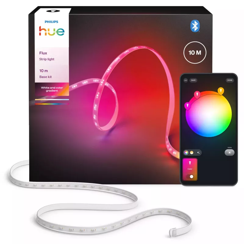 Smart LED pás Philips Bluetooth/Zigbee 20 W 220–240 V 1,5 m biely