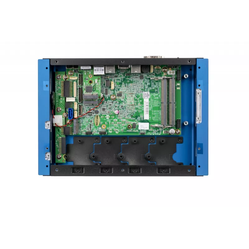 Shuttle BPCAL02-i5 priemyselný box PC, Core i5-1235U, 2x SO-DIMM, 2x LAN, 1x COM, 1x HDMI, 4x USB, bez ventilátora, 24/7 nepretržitá prevádzka