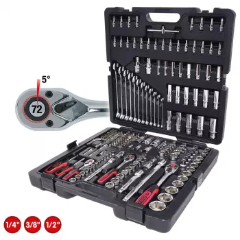 Sada nástrčných kľúčov KS Tools 918.0216 216 hláv Imperial 11,6 kg