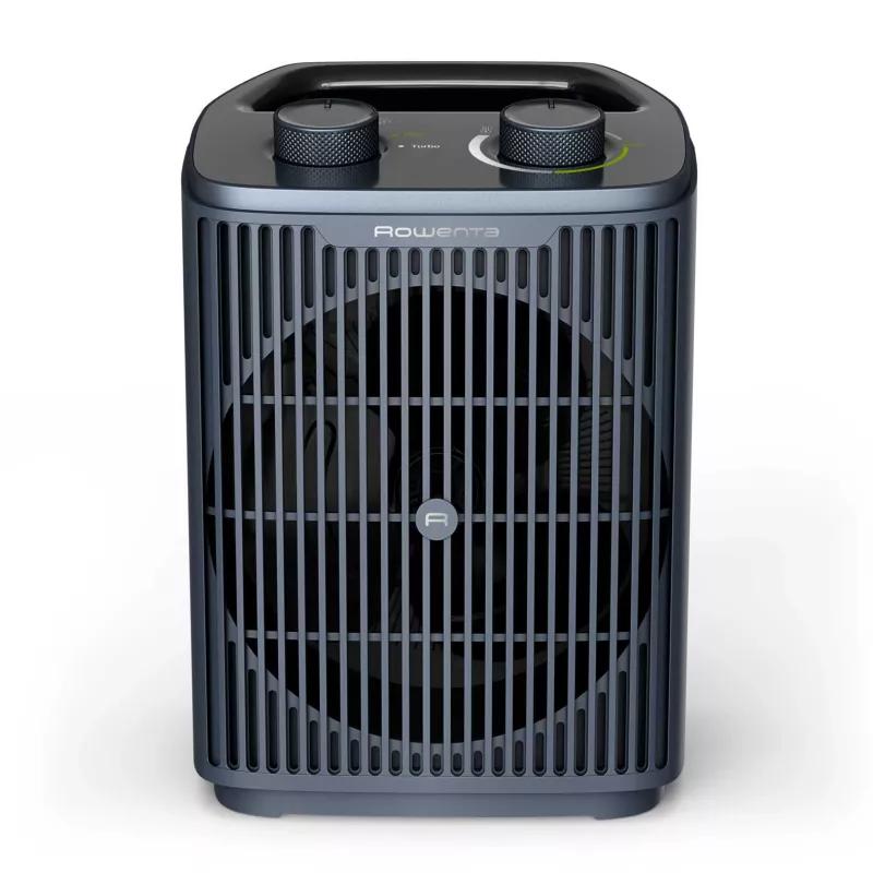 Ventilátorový elektrický ohrievač Rowenta Intense Comfort SO2351F0, 2000 W, tmavomodrá, stolový/podlahový, pre miestnosti do 35 m²
