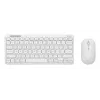 Sada klávesnice a myši TRUST Lyra Mini Wireless QWERTZ (RF + Bluetooth) biela, nemecké rozloženie