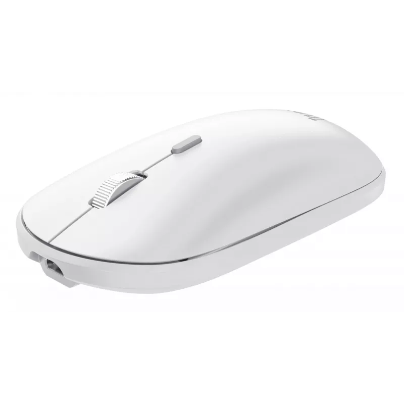 Sada klávesnice a myši TRUST Lyra Mini Wireless QWERTZ (RF + Bluetooth) biela, nemecké rozloženie