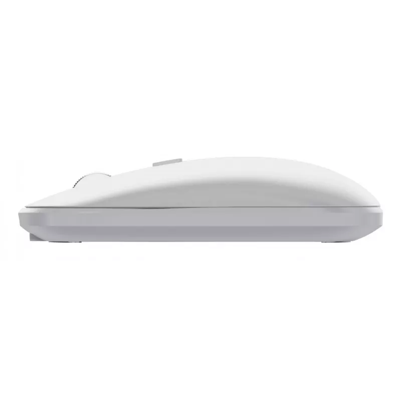 Sada klávesnice a myši TRUST Lyra Mini Wireless QWERTZ (RF + Bluetooth) biela, nemecké rozloženie