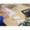 Sada klávesnice a myši TRUST Lyra Mini Wireless QWERTZ (RF + Bluetooth) biela, nemecké rozloženie