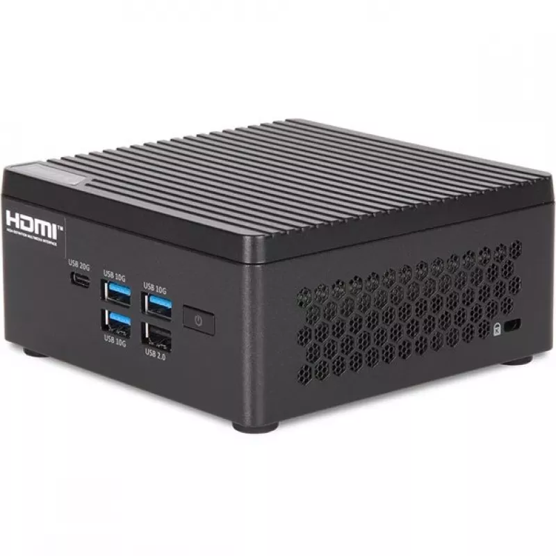 TERRA Micro 6100V1 Intel Core Ultra 5 125H 16 GB DDR5-SDRAM 500 GB SSD Windows 11 Pro Micro-PC Mini-PC čierny
