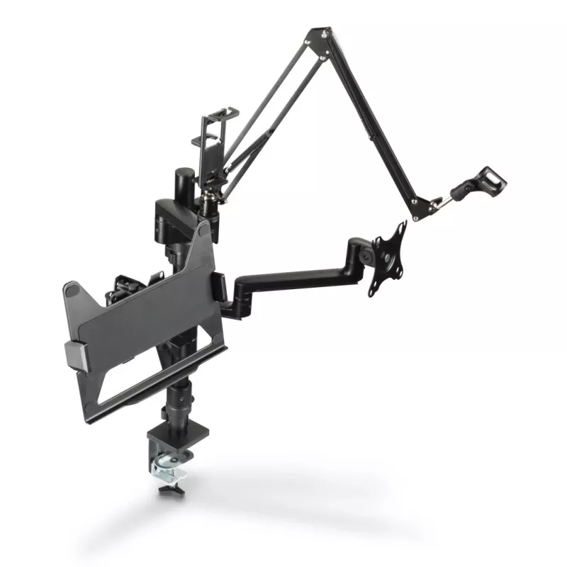 Hama 00004663 držiak monitora / stojan 81,3 cm (32 palcov) na stôl čierny