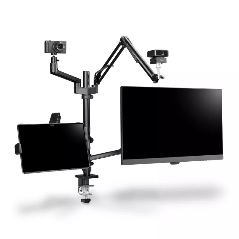 Hama 00004663 držiak monitora / stojan 81,3 cm (32 palcov) na stôl čierny